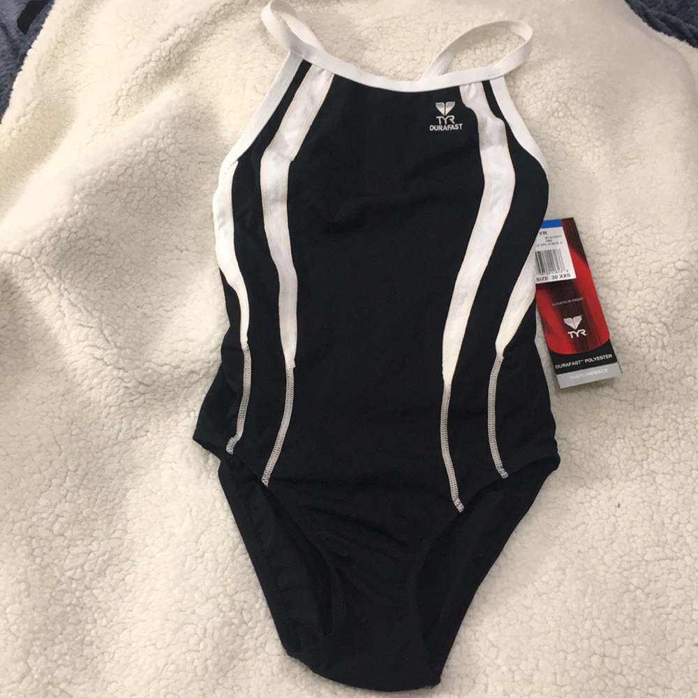 Tyr shockwave one piece swim suit
